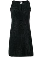 Ermanno Scervino Rhinestone-embellished Mini Dress - Black