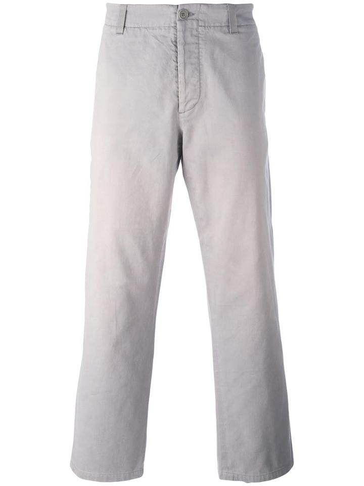 Helmut Lang Vintage Straight Leg Trousers, Men's, Size: 48, Grey