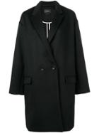 Isabel Marant Oversized Single-breasted Coat - Black