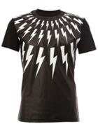 Neil Barrett Lightning Bolt Print T-shirt - Black