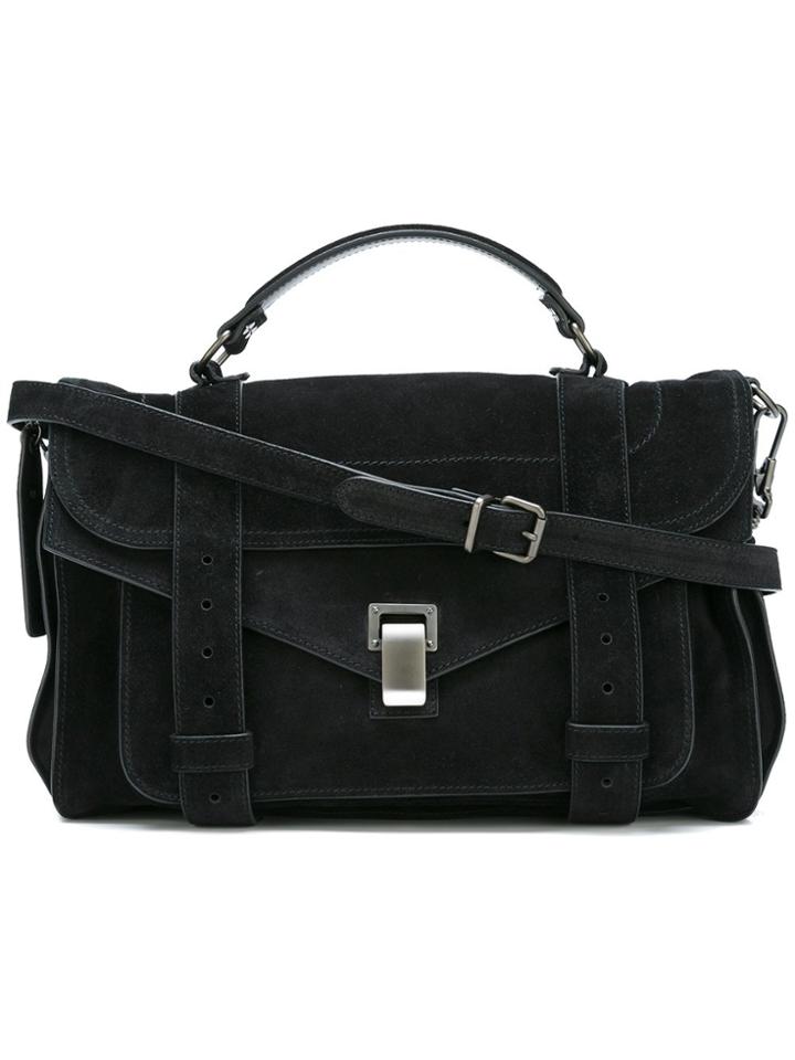 Proenza Schouler Suede Ps1 Medium - Black