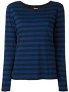 Levi's Striped Jumper, Women's, Size: Medium, Blue, Cotton/modal