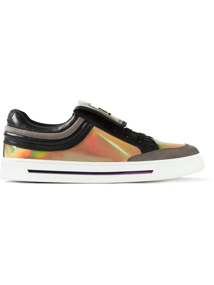 Marc By Marc Jacobs 'cute Kicks Oil Slick Combo' Sneakers