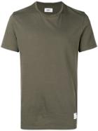 The Editor Side Stripes T-shirt - Green