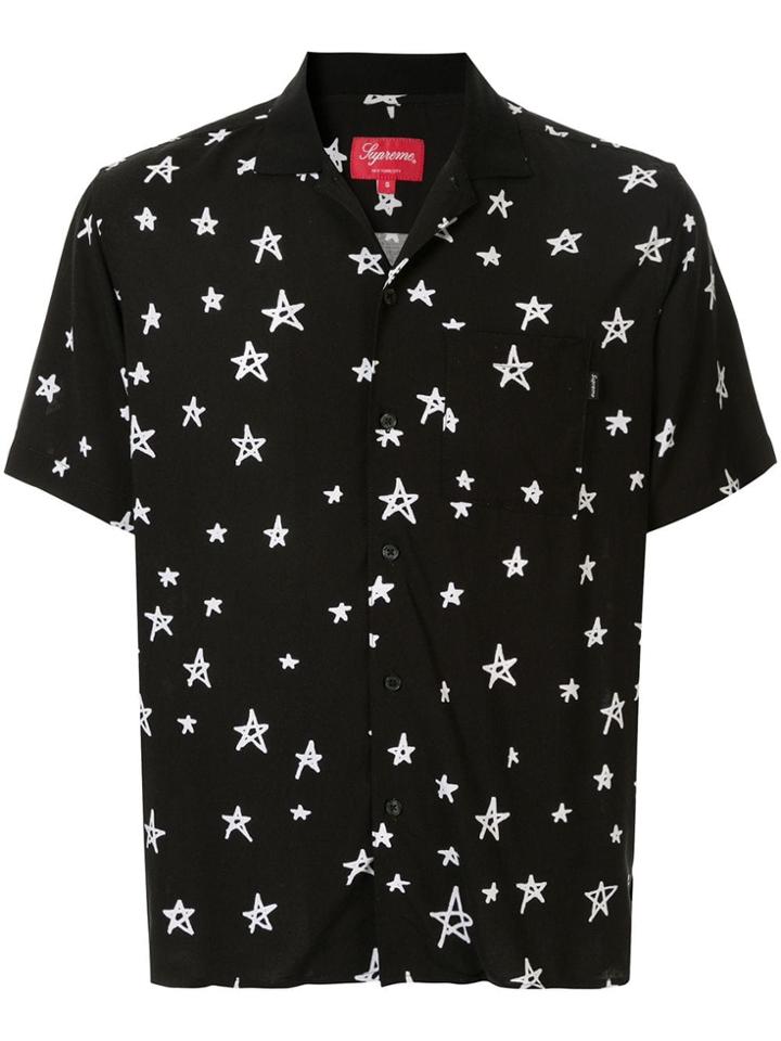 Supreme Devil Short Sleeve Shirt - Black