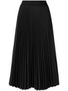 Kappa Kontroll Side Logo Band Pleated Skirt - Black
