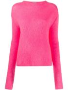 Mrz Long Sleeve Knit Jumper - Pink