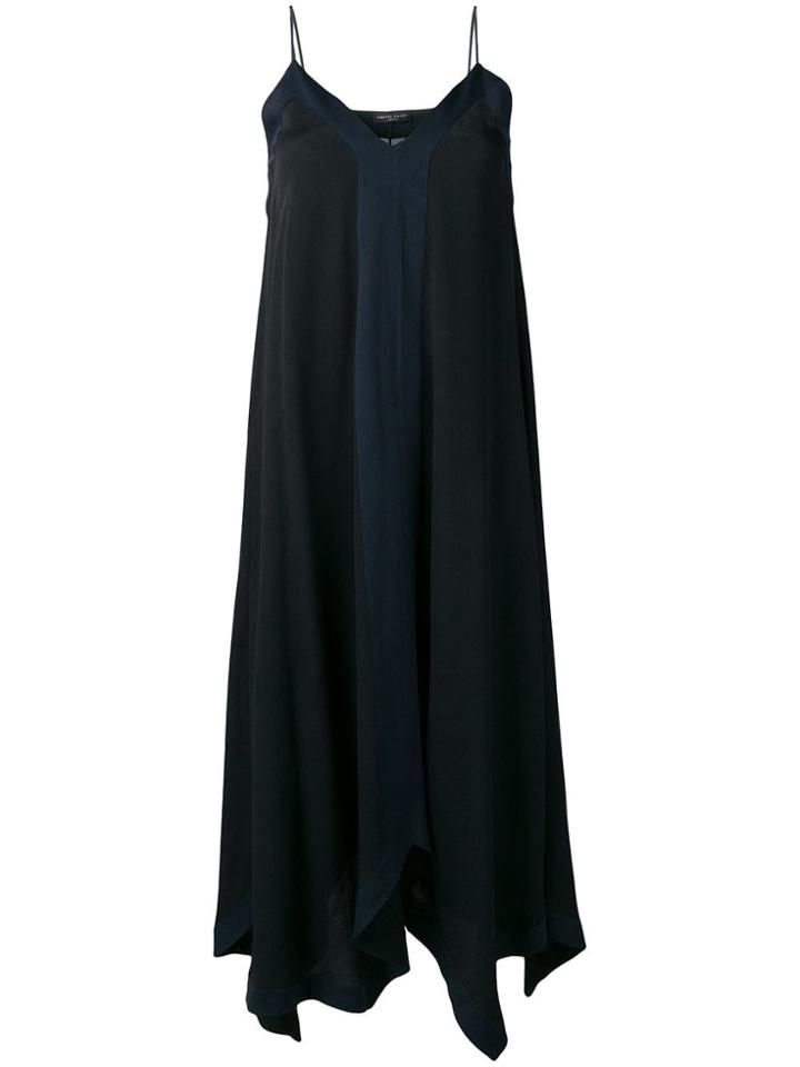 Fabiana Filippi Asymmetrical Midi Dress - Black