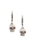 Werkstatt:münchen Skull Drop Earrings - Metallic