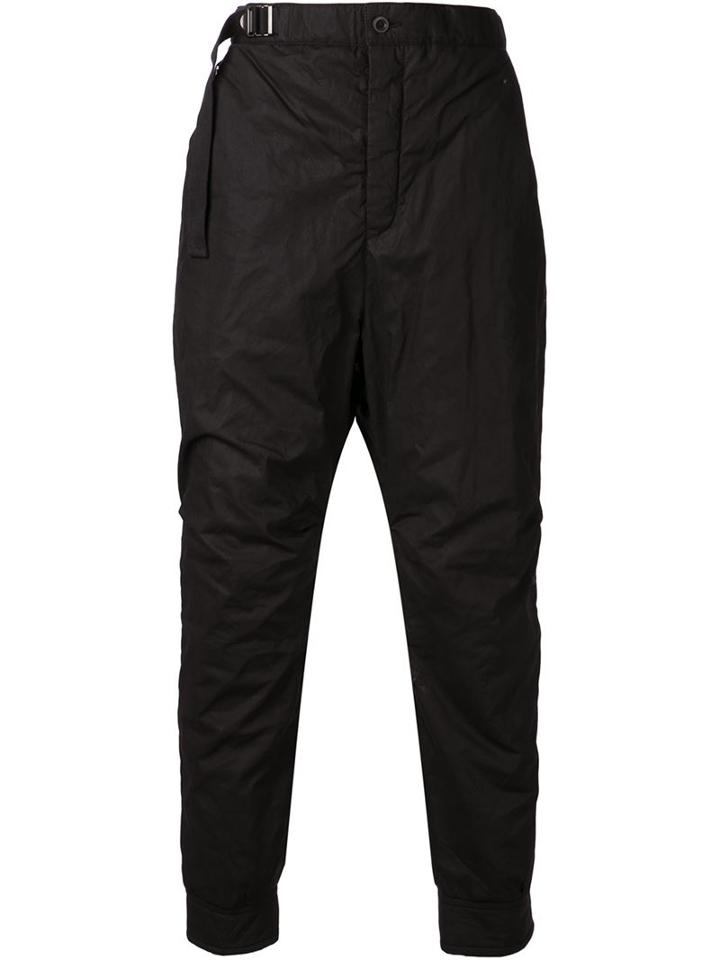 The Viridi-anne Sporty Regular Fit Trousers, Men's, Size: 4, Black, Cotton/polyester
