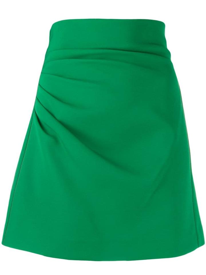 P.a.r.o.s.h. Pleated Short Skirt - Green