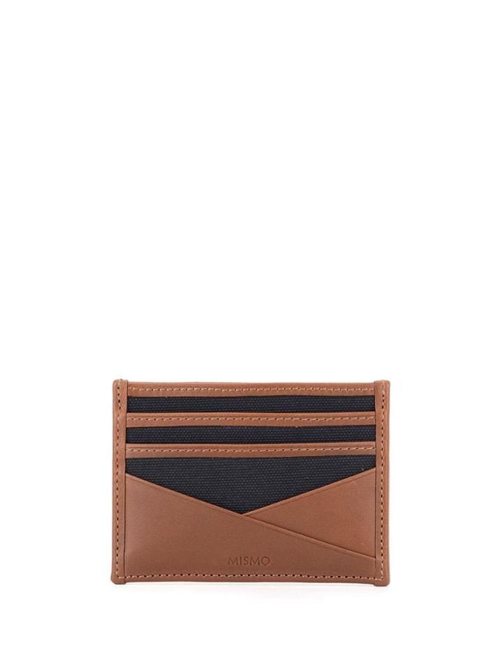 Mismo Logo Cardholder - Brown