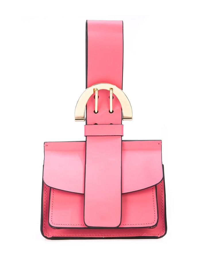 Zac Zac Posen Biba Buckled Mini Bag - Pink
