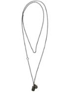 Werkstatt:münchen Tag Pendant Necklace, Women's, Metallic
