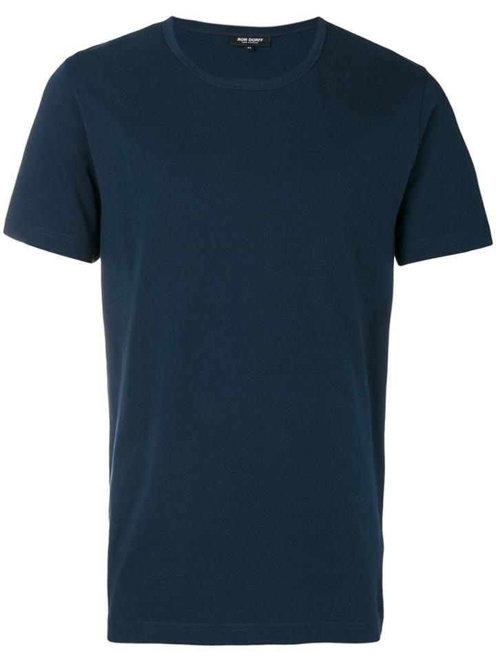 Ron Dorff Eyelet Edition T-shirt - Blue