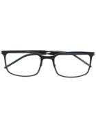 Saint Laurent Eyewear Rectangle Frame Glasses - Black