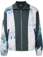 Fengchen Wang Panelled Zip-up Jacket - Green