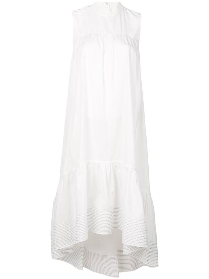 3.1 Phillip Lim Long Popeline Dress - White