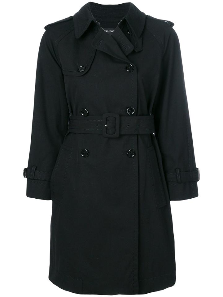 Marc Jacobs Belted Trench Coat - Black