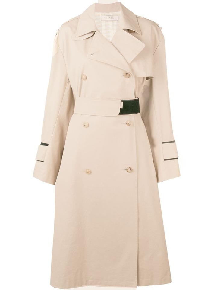 Nina Ricci Sable Trench Coat - Neutrals