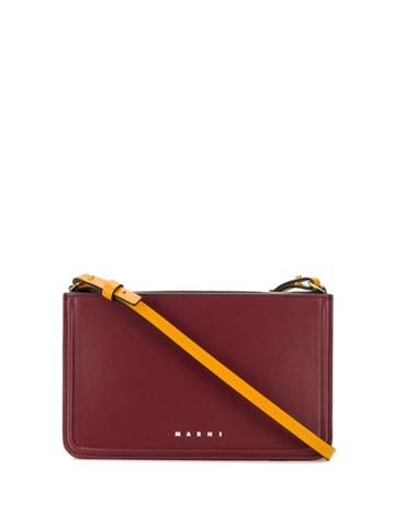 Marni Medium Crossbody Bag - Red