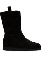 Off-white Mid-calf Boots