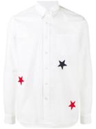 Sophnet. - Star Embroidered Shirt - Men - Cotton - M, White, Cotton