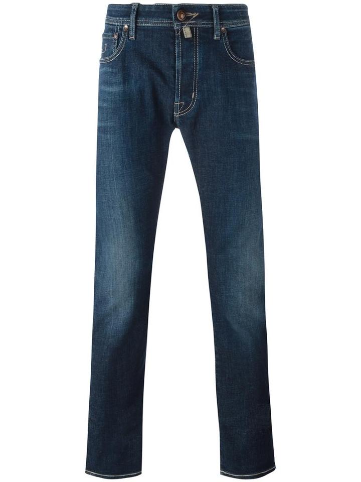 Jacob Cohen - Slim Fit Jeans - Men - Cotton/spandex/elastane - 32, Blue, Cotton/spandex/elastane