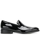 Salvatore Ferragamo Patent Loafers - Black