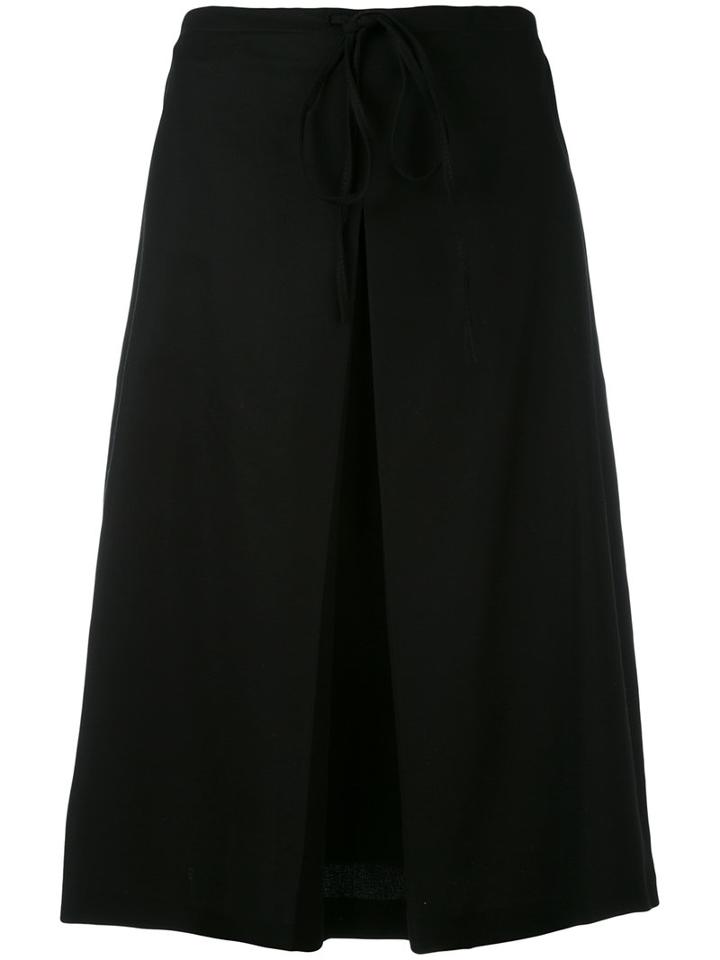 Jil Sander - Pleated Skirt - Women - Cotton - 34, Black, Cotton