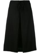 Jil Sander - Pleated Skirt - Women - Cotton - 34, Black, Cotton