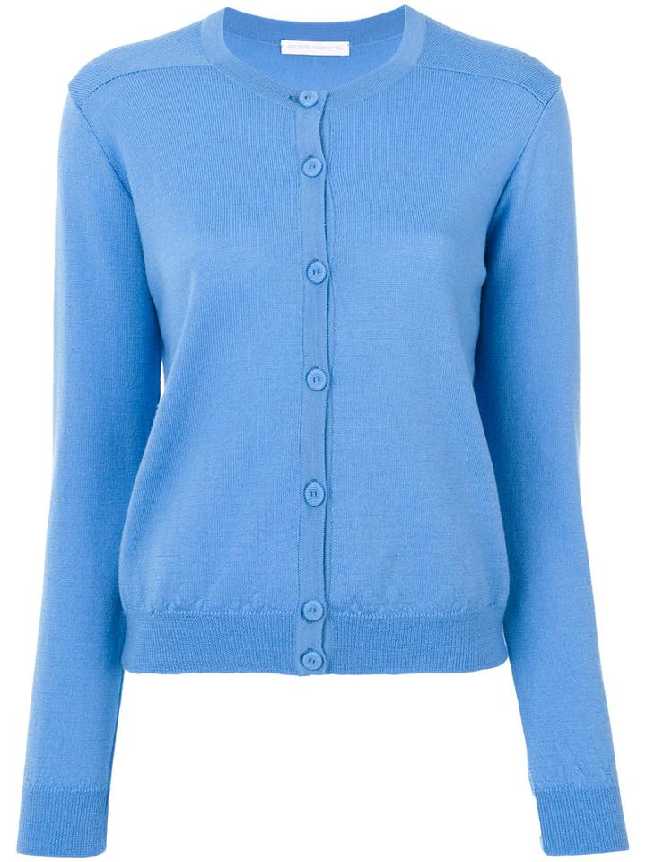 Société Anonyme - Tiffany Cardigan - Women - Merino - L, Blue, Merino