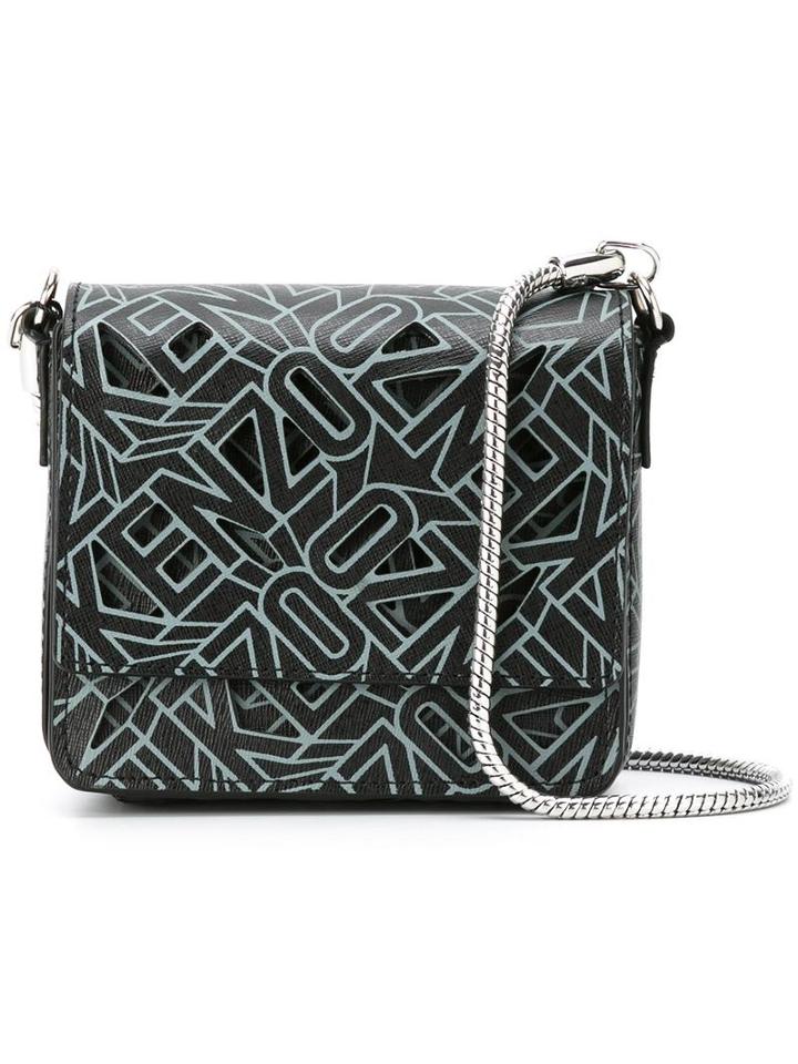 Kenzo 'flying Kenzo' Shoulder Bag, Women's, Black