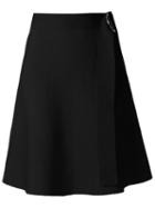 Egrey High Waisted Skirt, Women's, Size: Pp, Black, Viscose