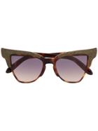 Dsquared2 Eyewear Cat Eye Sunglasses - Brown