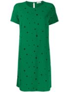 P.a.r.o.s.h. Star Print T-shirt Dress - Green
