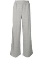 T By Alexander Wang Wide-leg Track Pants - Grey