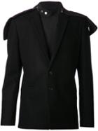Juun.j Long Sleeve Jacket, Men's, Size: 50, Black, Wool