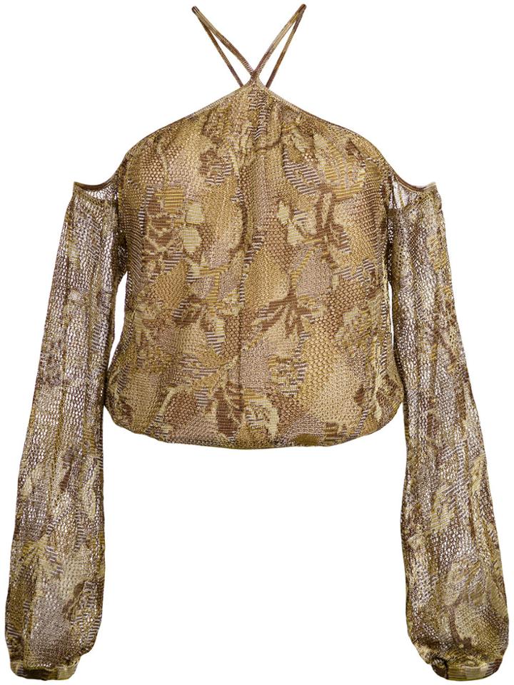 Cecilia Prado Mariam Tricot Blouse - Yellow & Orange