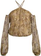 Cecilia Prado Mariam Tricot Blouse - Yellow & Orange