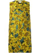 Antonio Berardi Leaves Brocade Dress