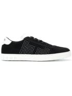 Tod's Perforated Sneakers - Black