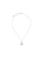 Vivienne Westwood Drop Logo Necklace - Silver