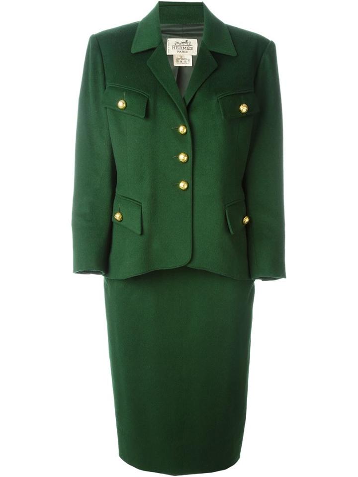 Hermès Vintage Classic Skirt Suit