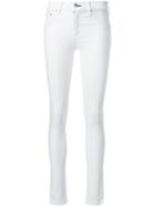Rag & Bone Mid Rise Skinny Jeans - White