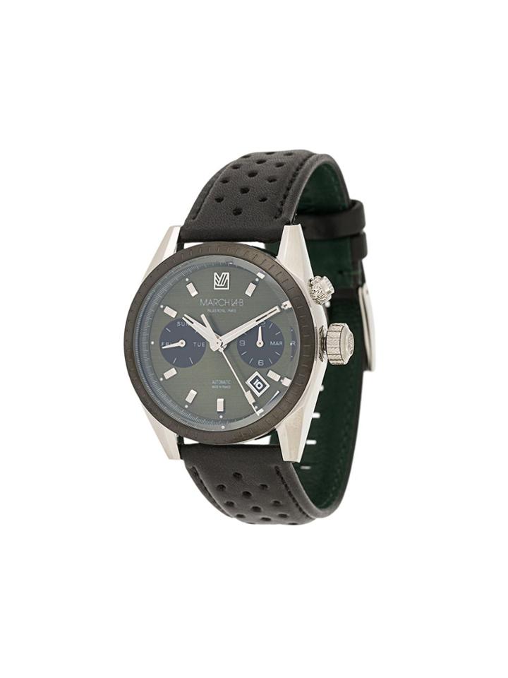 March La.b Agenda Automatic Evergreen 38mm - Black