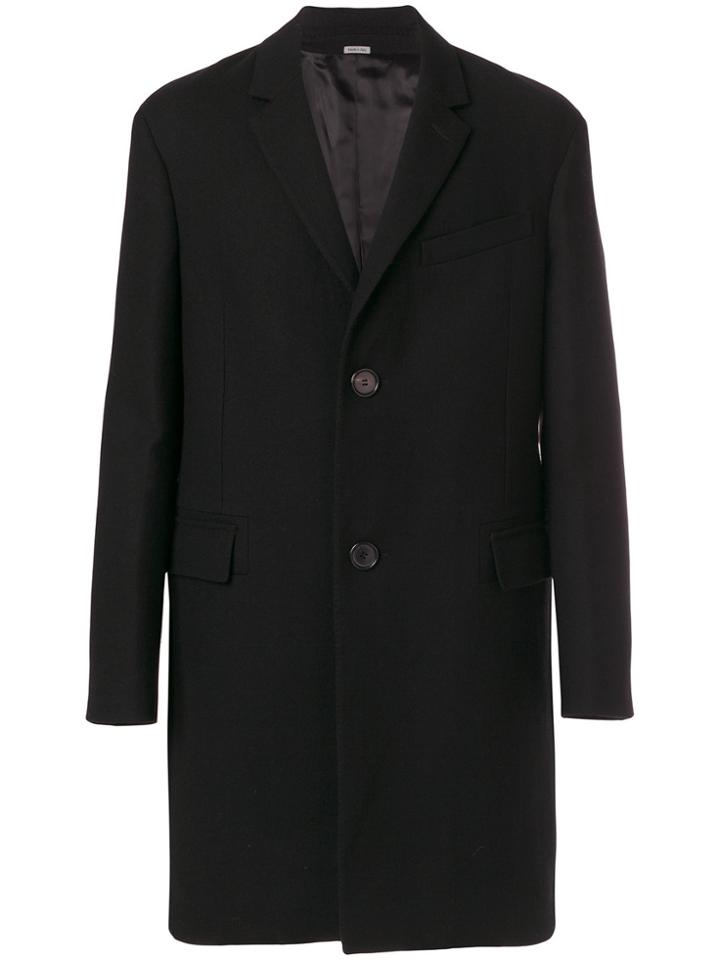 Lanvin Single-breasted Coat - Black