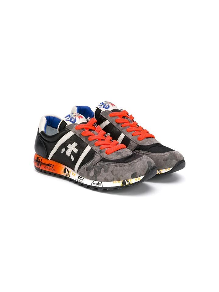 Premiata Kids Sky Sneakers - Black