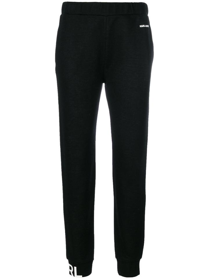 Karl Lagerfeld Karl's Essential Track Pants - Black