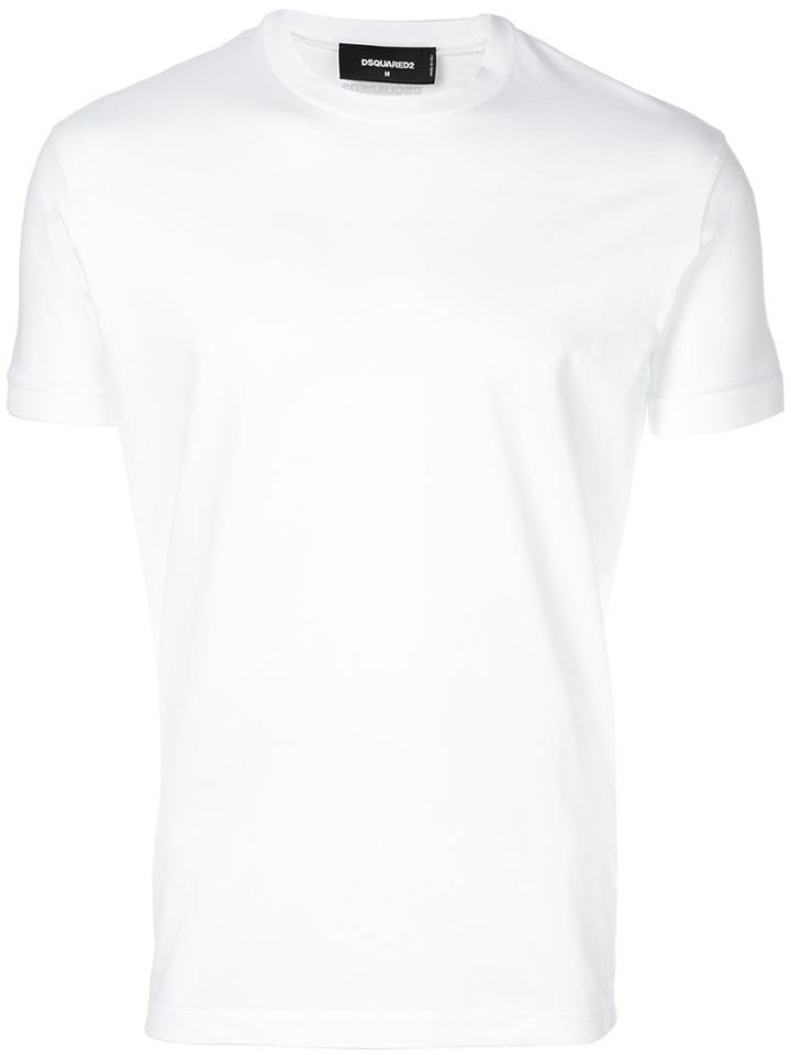 Dsquared2 Basic Round Neck T-shirt - White